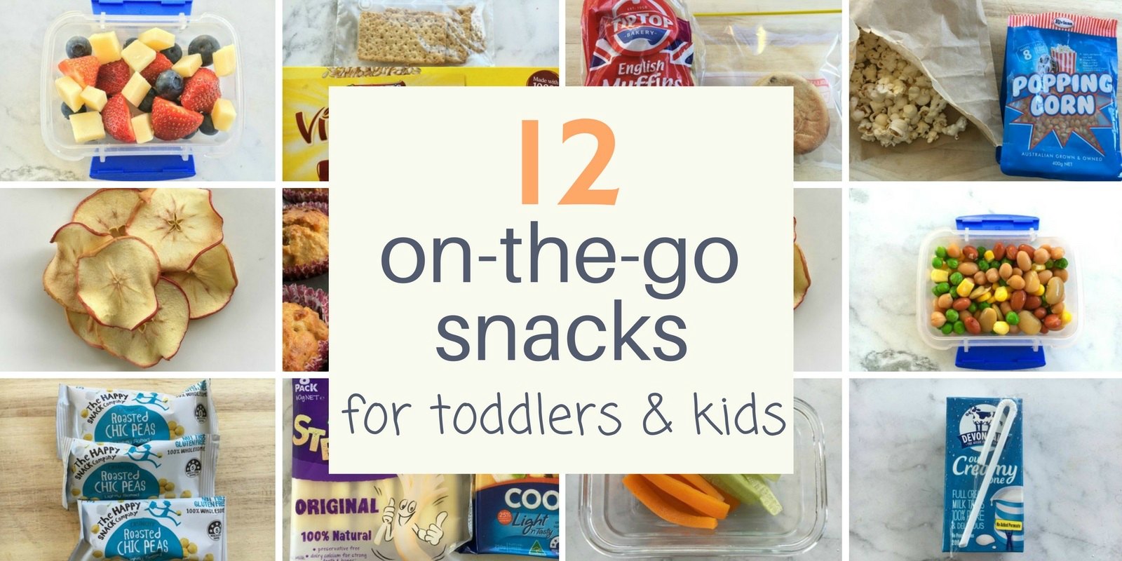 Snacks for 1 year store old on the go