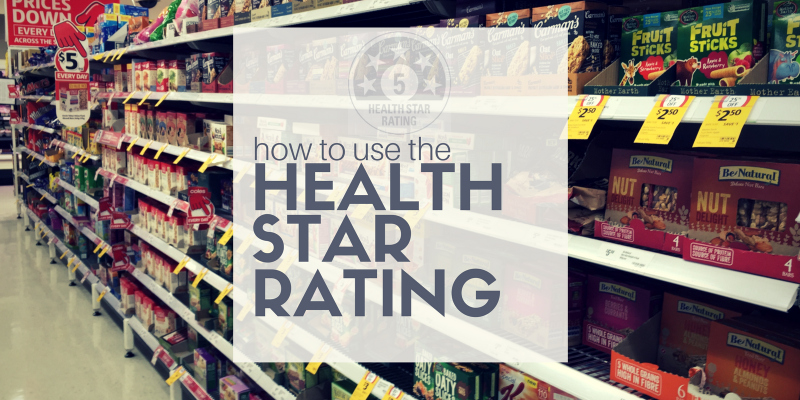 Perth Nutritionist Health Star Rating How to
