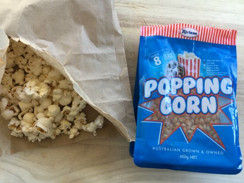 Perth Nutrionist Pop Corn Kids Snack On the Go