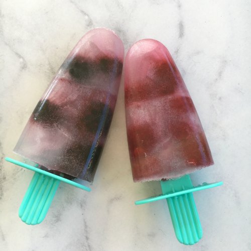 Healthy home made icy pole ice lolly popsicle