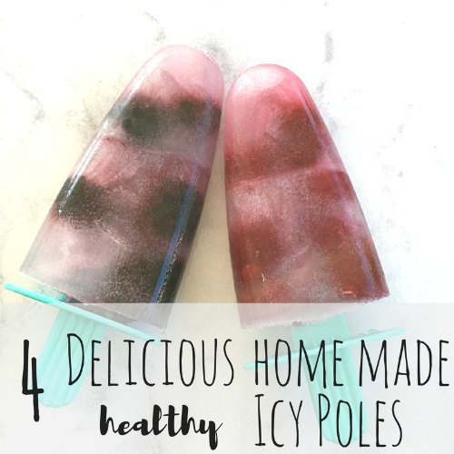 Perth Nutritionist Healthy Home Made Icy Pole Ice Lollie Popsicle