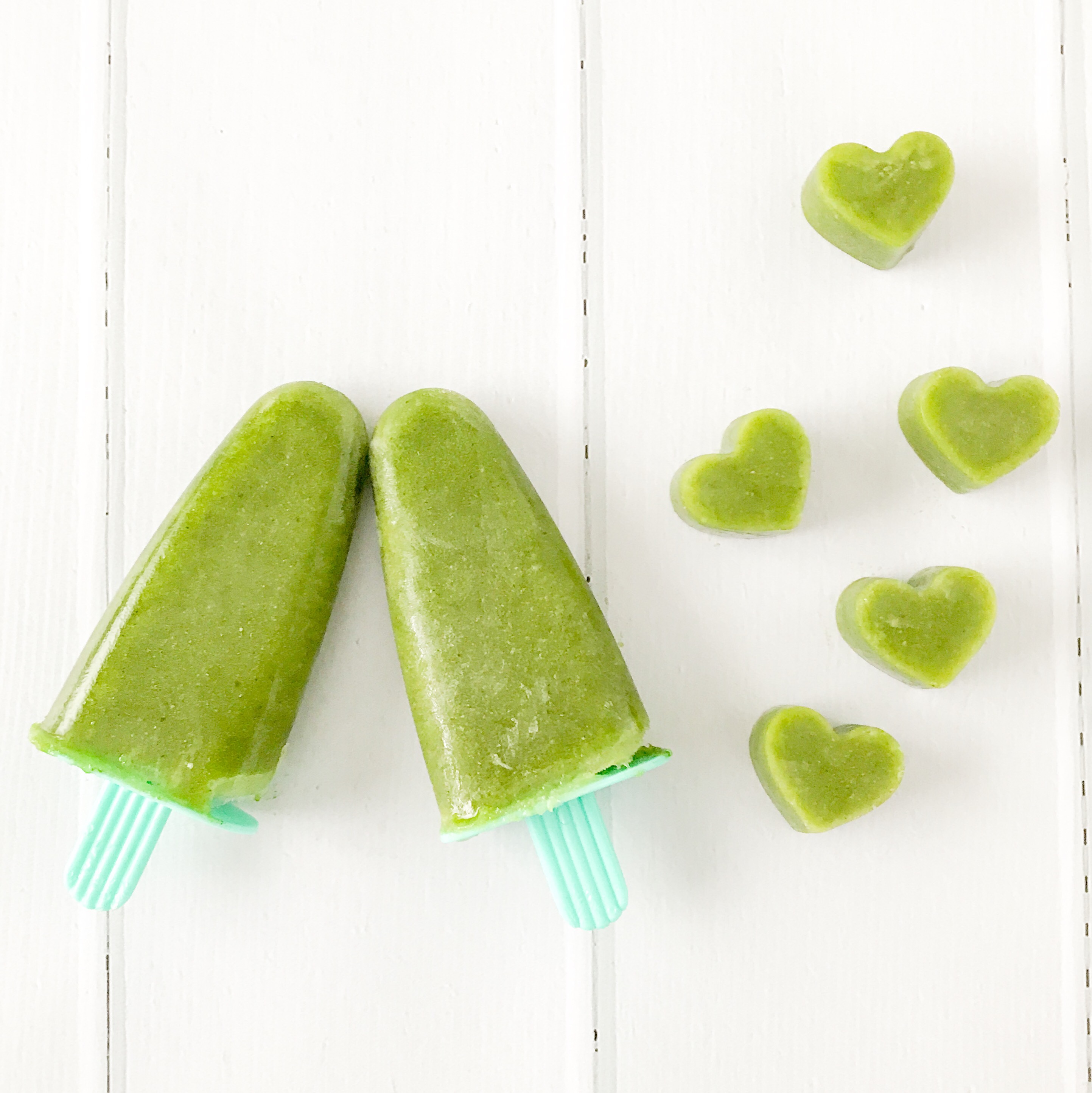 Green Smoothie Icy Pops